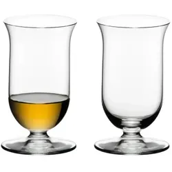 Riedel Vinum 6416/80 Single Malt Whiskey 2er Set - Gläser für Whisky-Liebhaber, 2 Stück aus hochwertigem Kristallglas, maschinell hergestellt, spülmaschinenfest und ideal für stilvolle Abende zu zweit.