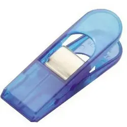 Briefklemmer Multi Clip Maxi Peg 26x80mm VE=100 Stück kristallblau