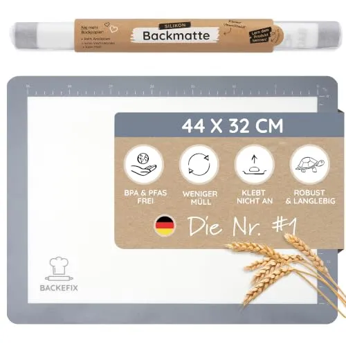Backefix Silikon Backmatte Grau von Backefix