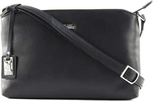 Picard Really Umhängetasche Leder 26 cm schwarz 8562-929-001 - Handtaschen aus hochwertigem Leder, klassisches Design mit mehreren Fächern für optimale Organisation und sichere Aufbewahrung von Wertsachen.