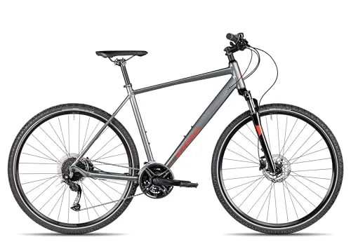 Axess Veris Cross Herrenfahrrad | 27-Gang Schaltung & Hydraulische Scheibenbremsen