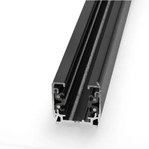 3-Phasen-Schien 2 m SCHWARZz für LED NEXTRACK Komponenten 3-Phasen-Schienen-Set