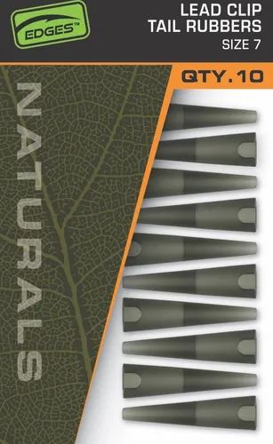 Produktbild Fox Naturals Lead Clips Tail Rubbers Size 7