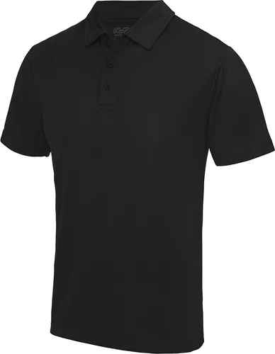 AWDis Just Cool Herren Polo-Shirt Sports RW691 (XL) (Jet Schwarz)
