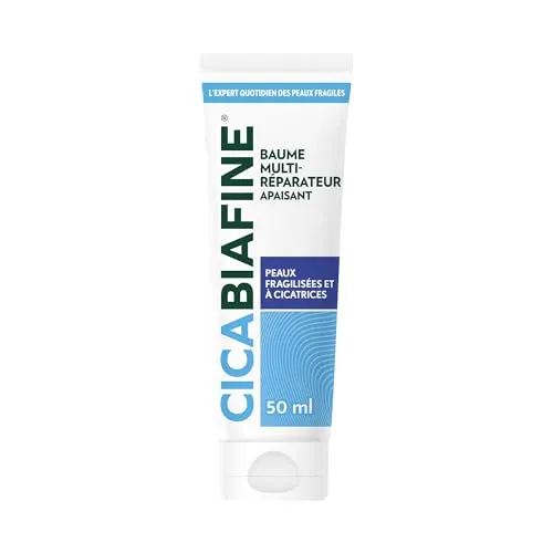 Cicabiafine | Beruhigender Multirepair Balsam (50 ml Tube) - Repair Balm für geschädigte Haut mit Narben - Beruhigender Balsam zur Verbesserung des Aussehens von Narben