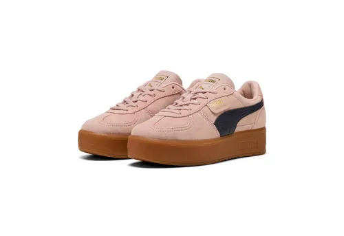 PUMA Palermo Elevata WNS Damen Sneaker - Größe 37.5 EU - Damen-Sneaker aus hochwertigem Wildleder mit stylischem PUMA Formstrip, ideal für lässige Outfits und höchsten Tragekomfort.