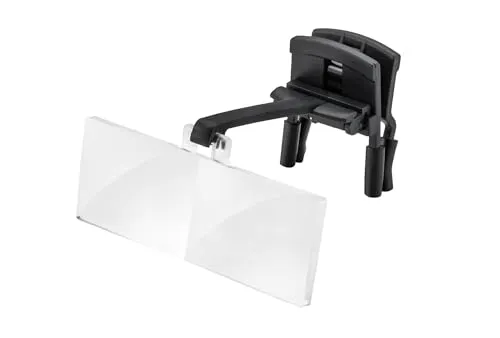 Labo Clip 1,7 x / 2,5 dpt Kopfband und Clip-Lupe von Eschenbach