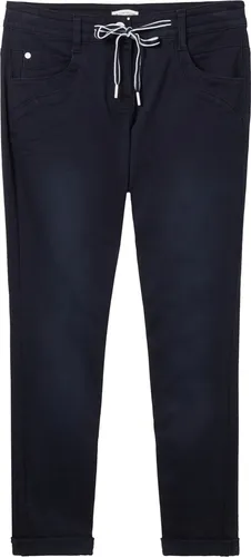 TOM TAILOR Damen Tapered Relaxed Hose mit Kordelzug in rot von Tom Tailor
