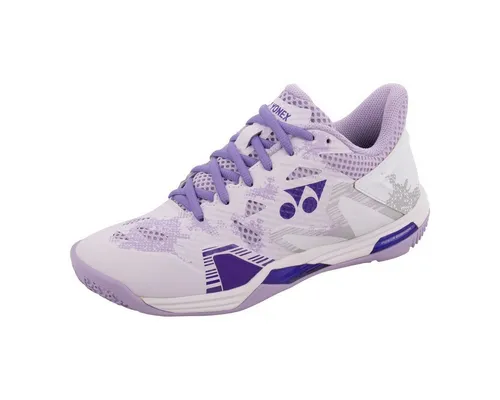 Yonex Badmintonschuhe Power Cushion Eclipsion Z3 Damen - Stabilität & Komfort in Weiß/Violett, Größe 37,5 (7) - Die Yonex Power Cushion Eclipsion Z3 bieten optimale Stabilität und Traktion für schnelle Bewegungen. Ideal für leidenschaftliche Spielerinnen, die Wert auf Komfort und Leistung legen.