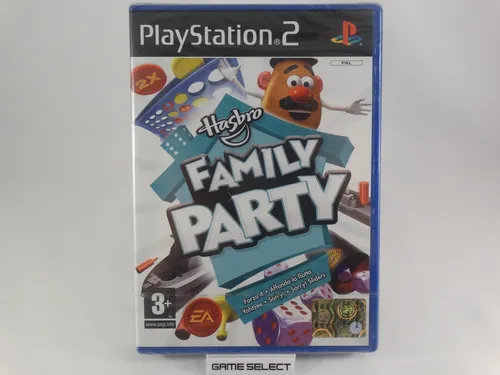 HASBRO Family Party Sony PS2 Playstation 2 Pal Italiano Original Neu Versiegelt