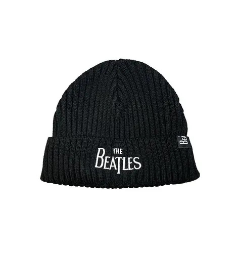 The Beatles Beanie Classic Beatles Beanie, schwarz, Logo (C62, 1-St)