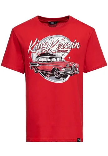 KingKerosin Print-Shirt Edsel (1-tlg) mit Classic Car - Artwork