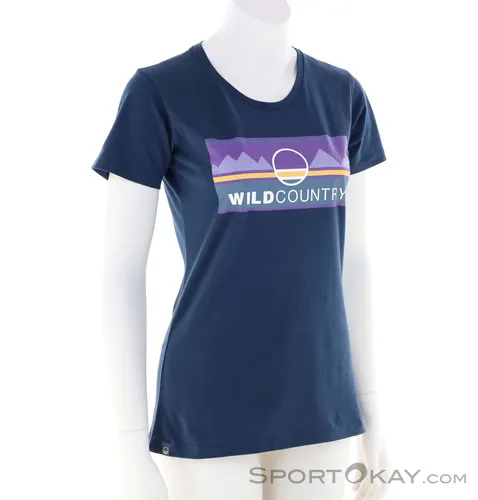 Wild Country Stamina Damen T-Shirt-Dunkel-Blau-XS