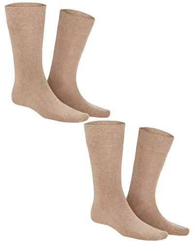KUNERT Herren Socken Comfort Cotton 2-Pack druckfreier Bund