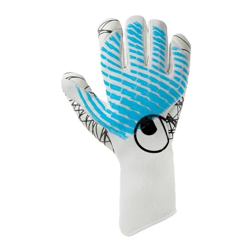uhlsport Fangmaschine Cybertec - Ultragrip HN Torwarthandschuhe - Torwarthandschuhe mit uhlsport-Ultragrip für maximalen Halt und Fangsicherheit bei jedem Wetter. Innovativer HALF NEGATIVE CUT für enge Passform und optimale Ballkontrolle.