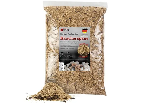 Moritz Räucherbox 5kg Räucherspäne Buche mit Nelke fein 0,75 -2 mm zum smoken, räuchern/kalträuchern von Fleisch, Fisch, Gemüse geeignet
