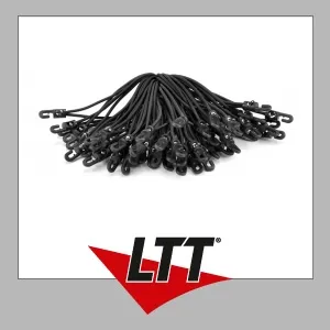 Riggatec Spannfix 4mm schwarz 20cm 50 Stk.