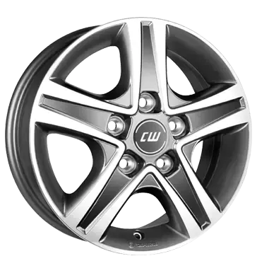 CWD 6 0x15 5x118 ET68 MB71 1 Alufelgen von BORBET