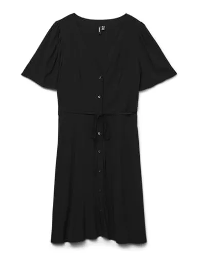 Vero Moda Kleid in Schwarz in schwarz von VERO MODA