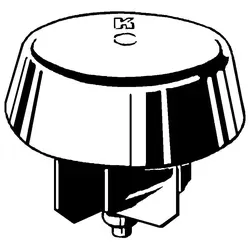 Kathrein ZTC05 Mastabdeckkappe für Durchmesser 32-48mm von Kathrein