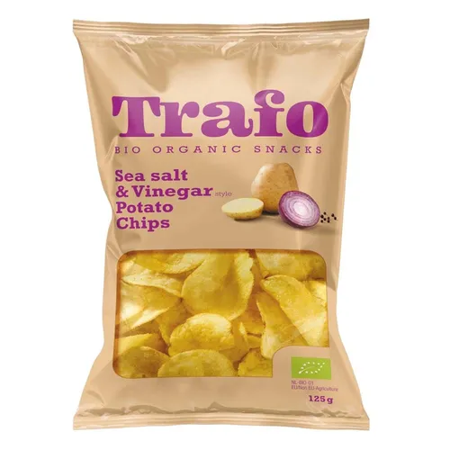 Potato Chips - Salz & Essig 125g | TRAFO