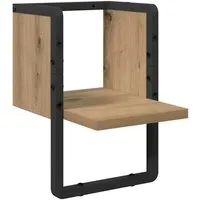 vidaXL Wandregal Kunsthandwerk Eiche 20 x 25 x 30 cm Holzwerkstoff 893635