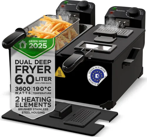 TurboTronic Doppel-Fritteuse 3600W