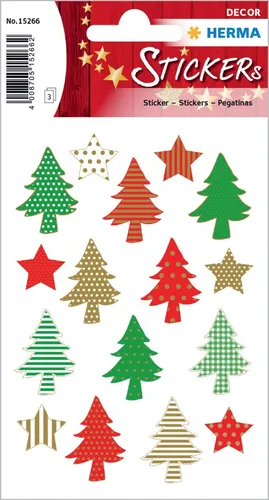 HERMA Weihnachts-Sticker DECOR 