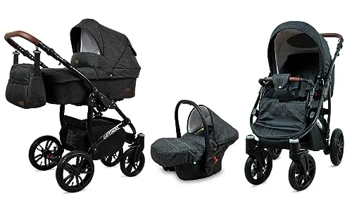BabyLux® Kinderwagen Set 3 in 1
