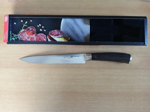 Fleischmesser Schulte Ufer RIKU 20cm – Edler Holzgriff