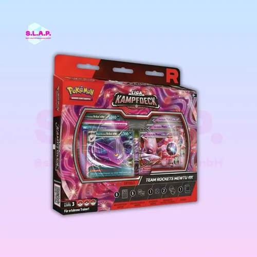 Pokémon-TCG: Team Rockets Mewtu-ex Liga-Kampfdeck, Sammelkarten