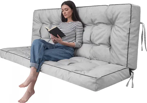 Gartenkissen „Pola“ – 180×105 cm – wasserabweisend, UV-beständig, für Schaukel & Bank | Pillowprim