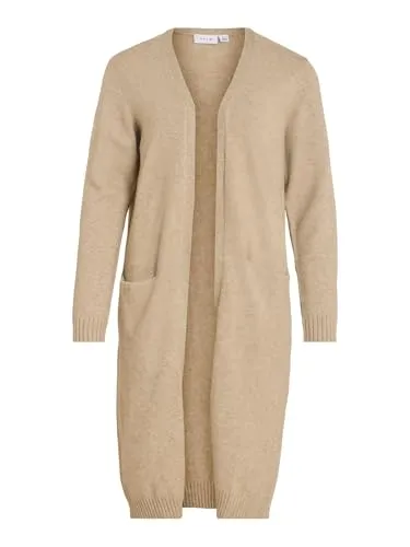 VIRIL Long L/S Knit Cardigan - NOOS - Stylische Damen Strickjacke mit langen Ärmeln und praktischen Taschen, ideal für jeden Anlass.