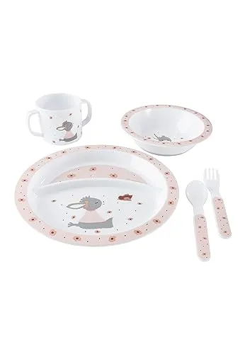 Sterntaler Geschirrset Esel Emmi Girl flora rose in pink von Sterntaler