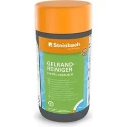 Steinbach | Gelrandreiniger spezial | alkalisch | Fassungsvermögen: 1 Liter | ideal zur Reinigung von Beckenrändern | effizient gegen Verschmutzu...