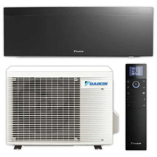 Daikin Split-Klimagerät FTXJ25A + RXJ25A - Klimageräte für Räume bis 30 m², modernes Design mit Heiz-Boost-Funktion für schnelles Aufheizen und flüsterleisen Betrieb – ideal für Komfort und Luftqualität.