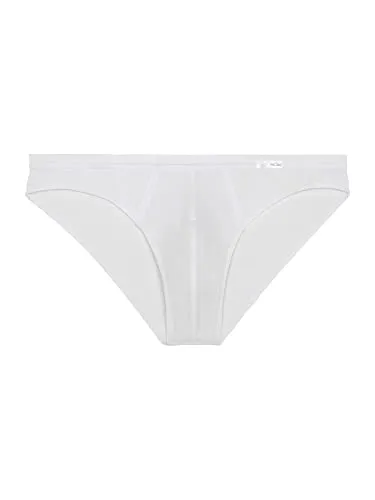 HOM Herren Micro Confort Tencel Soft Slip, Blanc, 2XL - Bequemer Hüftslip - Herren-Slips mit hüfttiefer Passform und schmalem Bund für maximale Bewegungsfreiheit und hohen Tragekomfort.