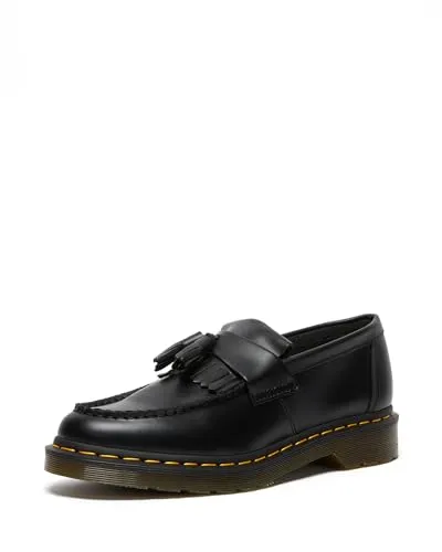 Dr. Martens Herrenschuhe ADRIAN YS BLACK SMOOTH - Schwarz, Größe 37 - Halbschuhe von Dr. Martens, klassisches Design in Schwarz, ideal für jeden Anlass und bequem für den ganzen Tag.