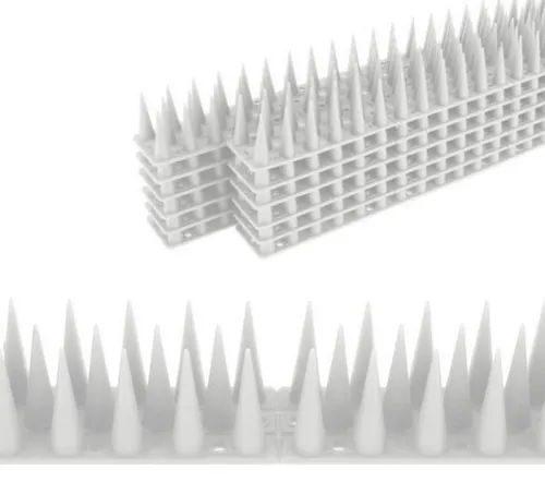 BAYLI Vogel-Schreck 14 Stück x 33cm Taubenabwehr Spikes für Balkon, Vogelabwehr 3-reihig