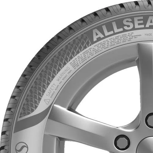 Semperit AllSeason Grip 225/45 R17 94 W - Autoreifen, ideal für ganzjährige Nutzung mit hervorragendem Grip bei Nässe, Schnee und Eis dank spezieller Profil-Rillen und Lamellen für optimale Bodenhaftung.