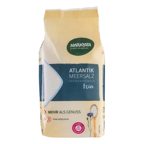 Atlantik Meersalz - Fein 1Kg | NATURATA