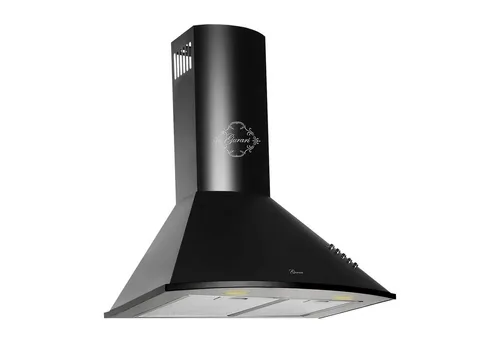 GURARI Deckenhaube GCH C 046 BL 6 N, 60 cm, Schwarz, 1000 m³/h