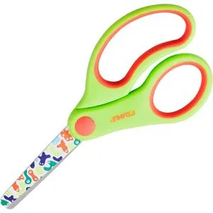 Dahle Kinderschere Kids Blob, 13cm, für Rechtshänder, grün
