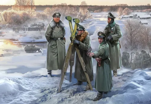 Zvzeda 6232 1/72 WWII deutsches Hauptquar