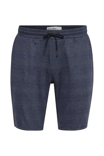 Blend Argus Herren Sweatshorts Kurze Hose Jogginghose mit Stretchanteil, Größe:L, Farbe:Dress Blues (194024)