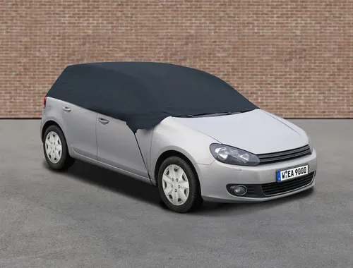 APA Halbgarage XL mit Gummizug und Haken PKW Auto wasserabweisend 292x165x58cm