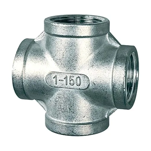 RIEGLER 112687-253.64-ES Kreuzverteiler, 4 x innen, Rp 1/2, Edelstahl 1.4408, 1Stk
