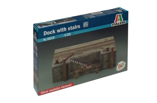 1:35 Italeri Dock With Stairs Kit IT5615 Modellbau von Italeri