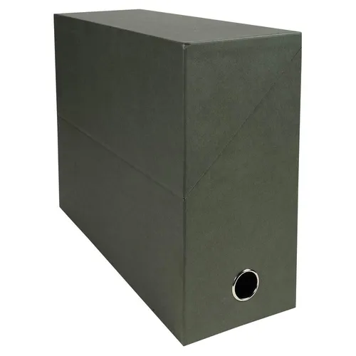 EXACOMPTA Archivbox Karton 120 mm dunkelgrün