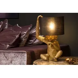 Lucide Tischleuchte Extravaganza Chimp in gold von Lucide